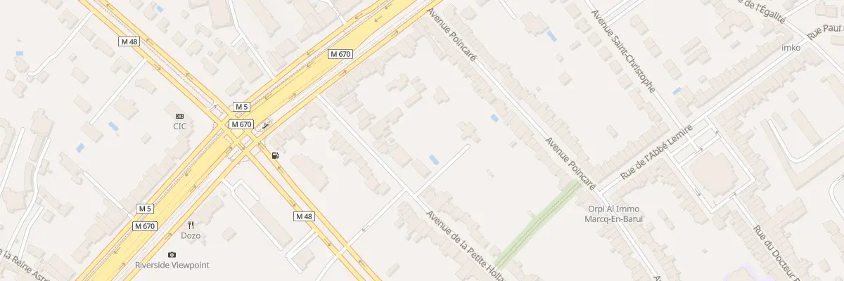 Plan du 15 Rue de la Petite Hollande à Marcq-en-Barœul