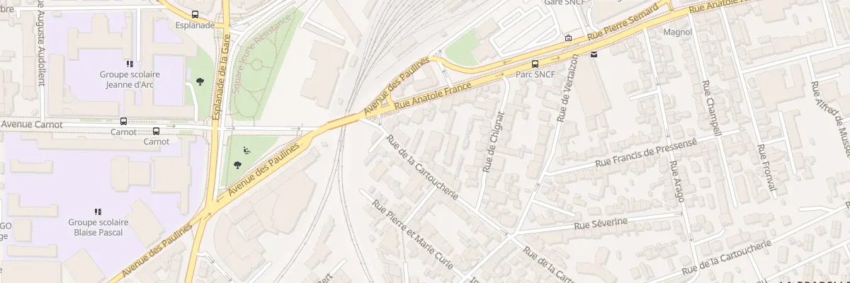 Plan du 9 Rue de la Cartoucherie à Clermont-Ferrand