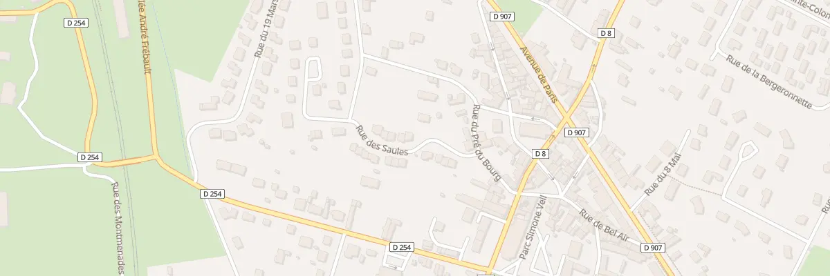 Plan du 90 Rue des Saules à Pougues-les-Eaux