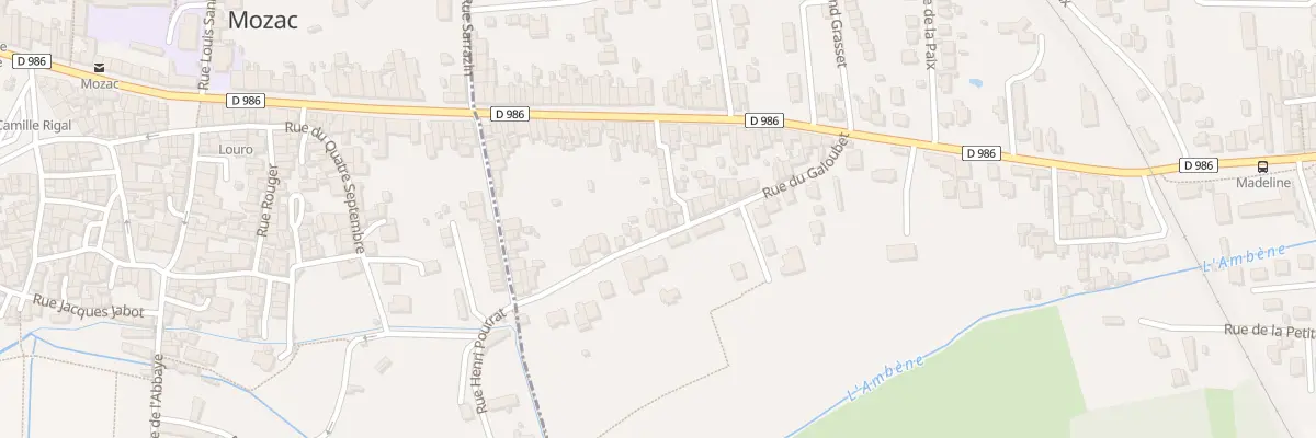 Plan du 29 Rue du Galoubet à Riom
