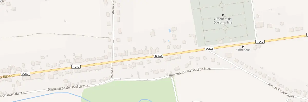Plan du 119 Av de Rebais à Coulommiers