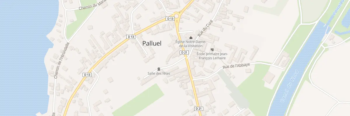 Plan du 12 Rue d’En Haut à Palluel