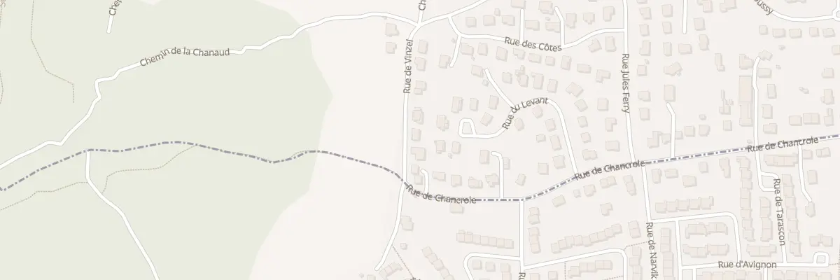 Plan du 33B Rue de Vinzel à Cébazat