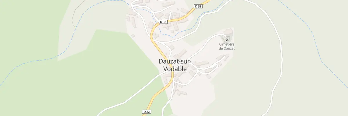 Plan du 5014 Dauzat sur Vodable à Dauzat-sur-Vodable