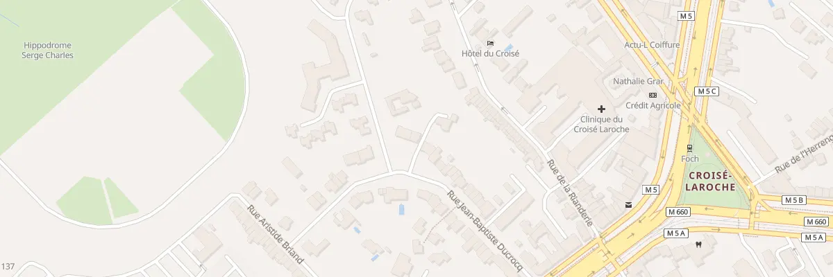 Plan du 36B Rue Jean-Baptiste Ducrocq à Marcq-en-Barœul