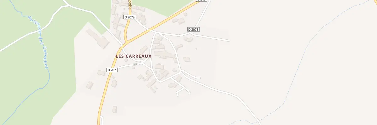 Plan du 16 Rue des Carreaux Pradet à Jozerand