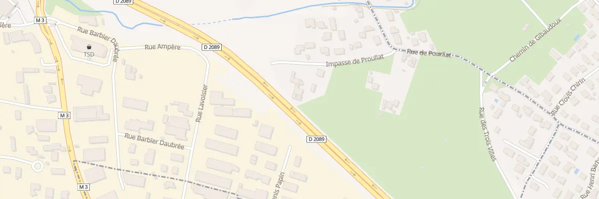 Plan du 17 Imp de Prouliat à Beaumont