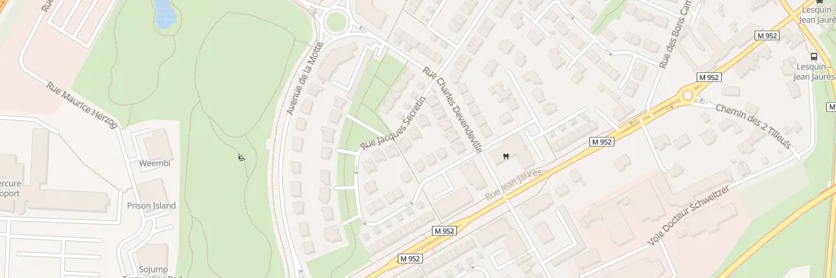 Plan du 3 Rue Jacques Secretin à Lesquin