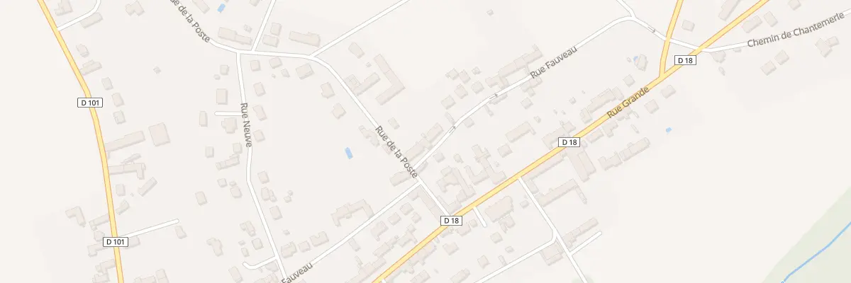 Plan du 24 Rue Fauveau à Châtenay-sur-Seine