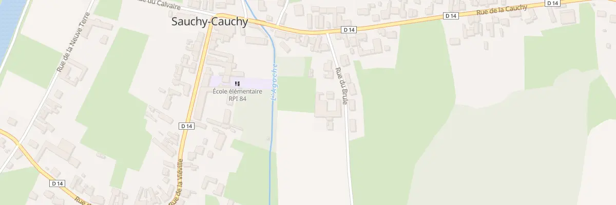 Plan du 6 Rue du Brule à Sauchy-Cauchy