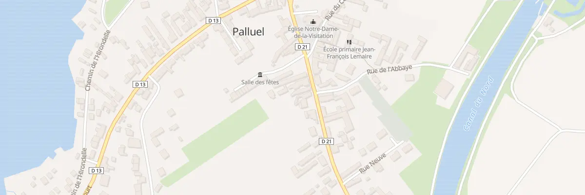 Plan du 34 Rue d’En Haut à Palluel