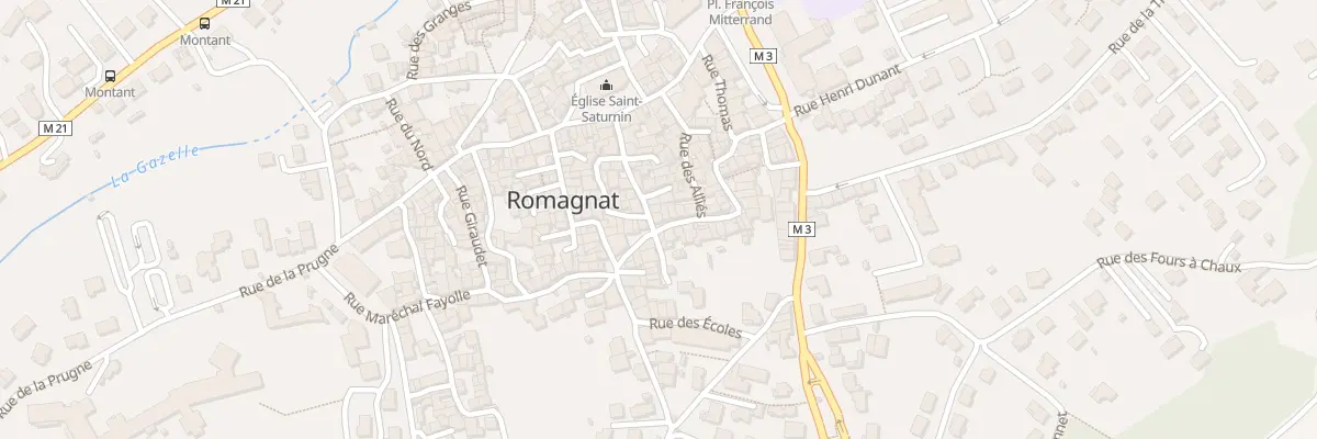 Plan du 26 Rue Vercingétorix à Romagnat