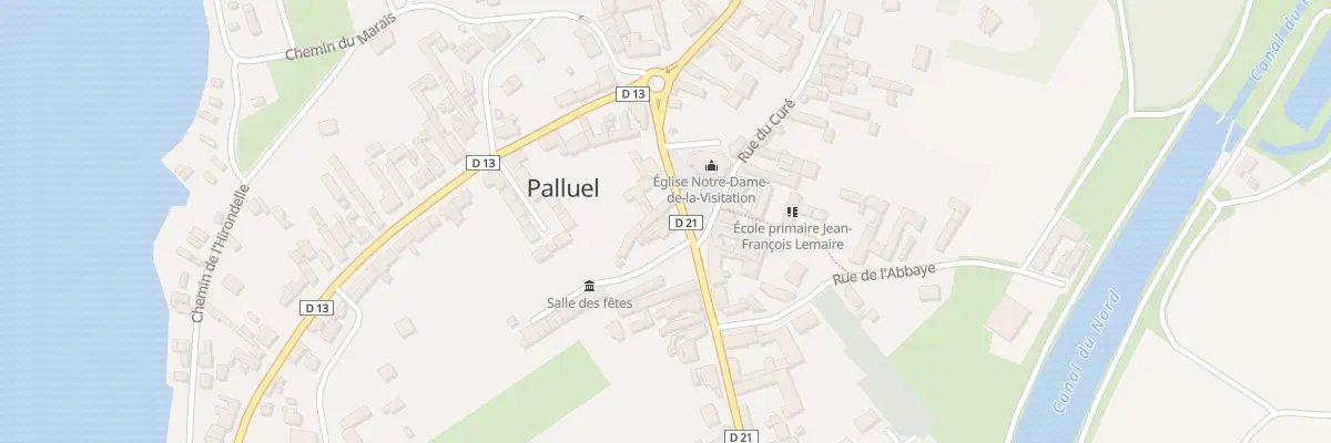 Plan du 10 Rue d’En Haut à Palluel