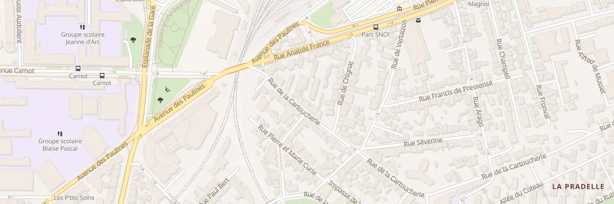 Plan du 13 Rue de la Cartoucherie à Clermont-Ferrand