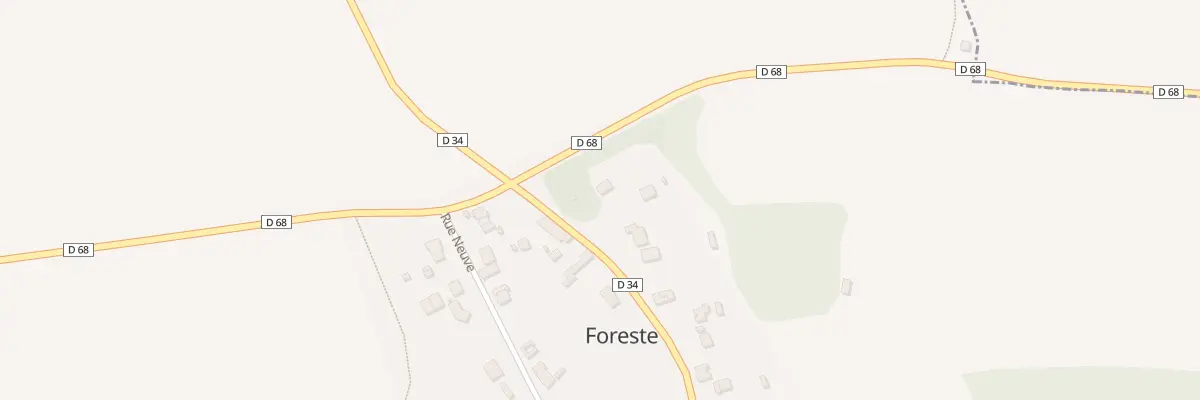 Plan du 11 Rue du Pavé à Foreste