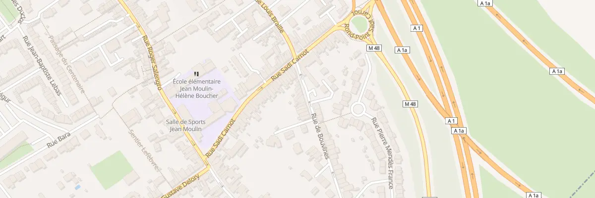 Plan du 6 Rue de Bouvines à Ronchin