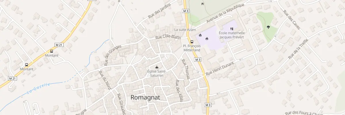Plan du 7 Pl du Terrail à Romagnat