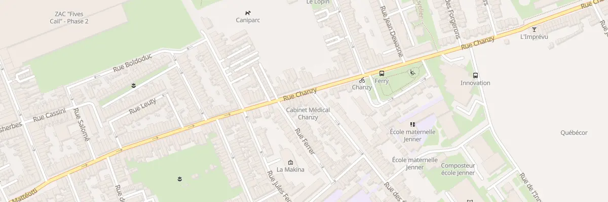 Plan du 237 Rue Chanzy Hellemmes à Lille