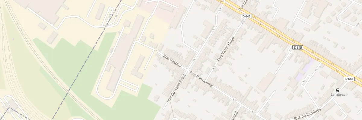 Plan du 26 Rue Pasteur à Sin-le-Noble