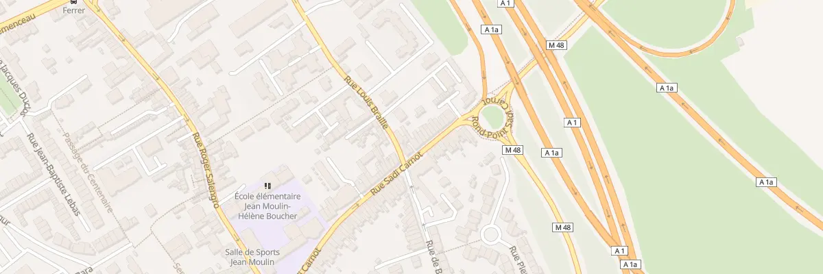 Plan du 71 Rue Sadi Carnot à Ronchin
