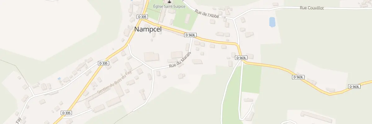 Plan du 3 Rue du Marais à Nampcel