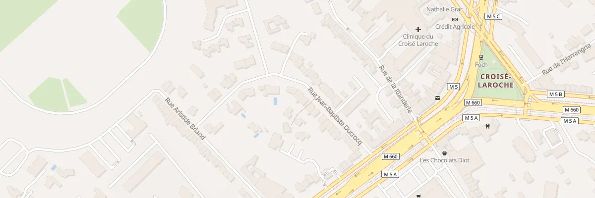Plan du 31 Rue Jean-Baptiste Ducrocq à Marcq-en-Barœul