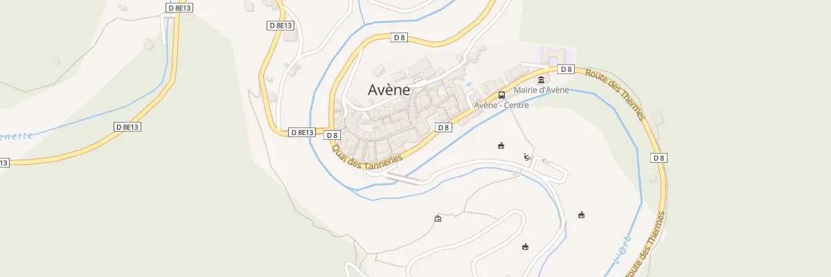Plan du 24 Rue des Tonneliers à Avène