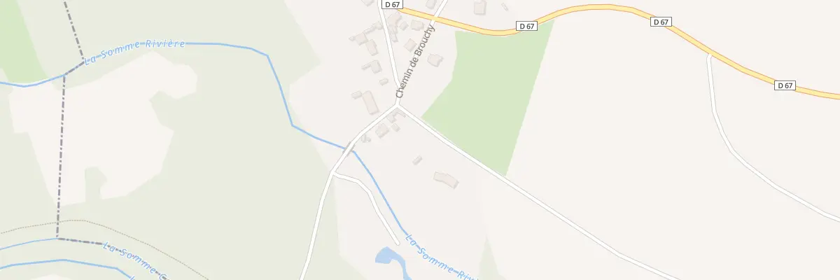 Plan du 1 Che de l’Ecureuil à Pithon