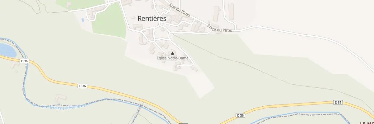 Plan du 5023 Rentieres à Rentières