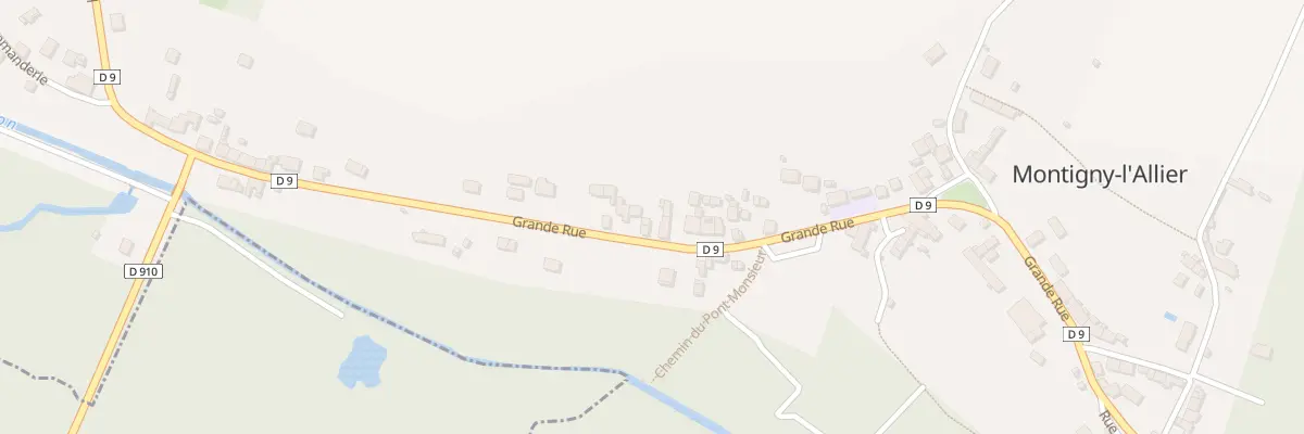 Plan du 56 Gr Grande Rue à Montigny-l’Allier