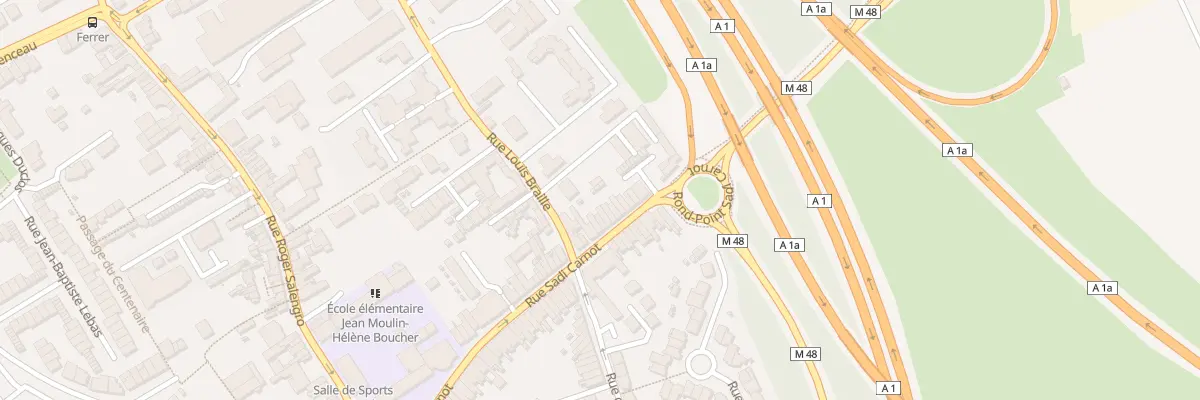 Plan du 79 Rue Sadi Carnot à Ronchin