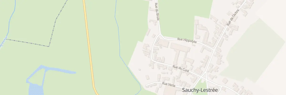 Plan du 17 Rue du Curé à Sauchy-Lestrée