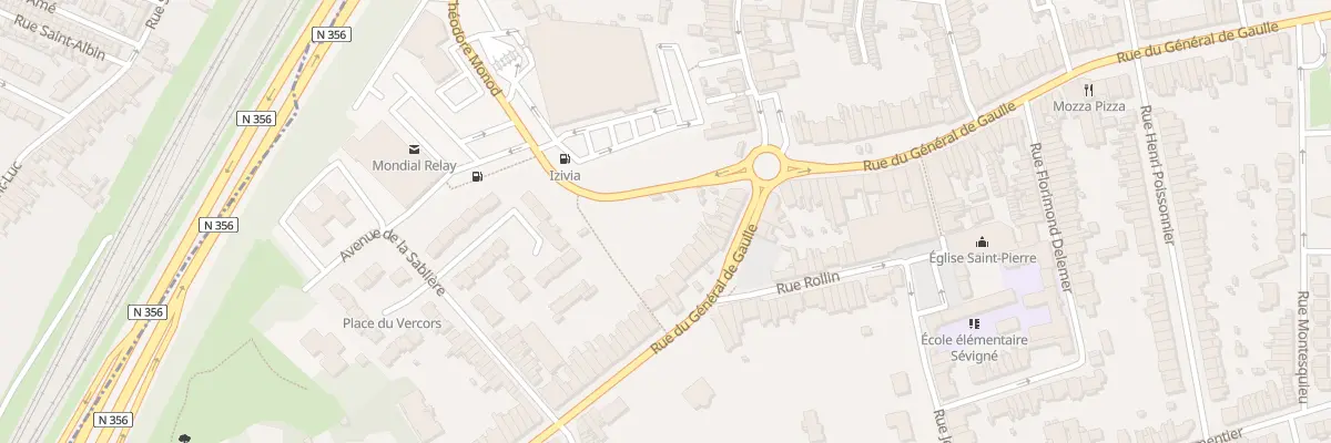 Plan du 97 Rue du Général De Gaulle à Mons-en-Barœul