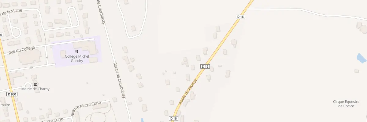 Plan du 47 Rte de Prunoy à Charny Orée de Puisaye