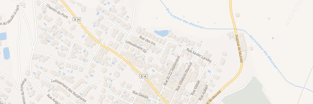 Plan du 16 Rue des Iris à Cazouls-lès-Béziers