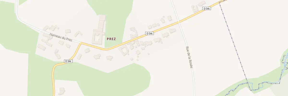 Plan du 24 Ham du Prez à Avelin