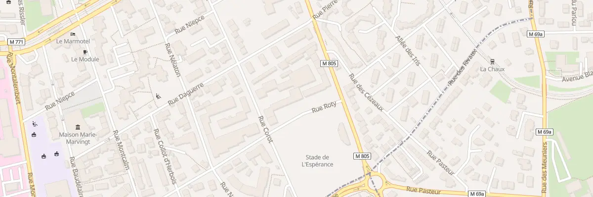 Plan du 196 Av Léon Blum à Clermont-Ferrand