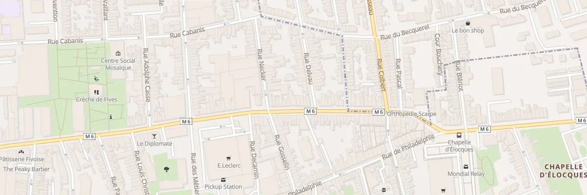 Plan du 171 Rue de Lannoy à Lille