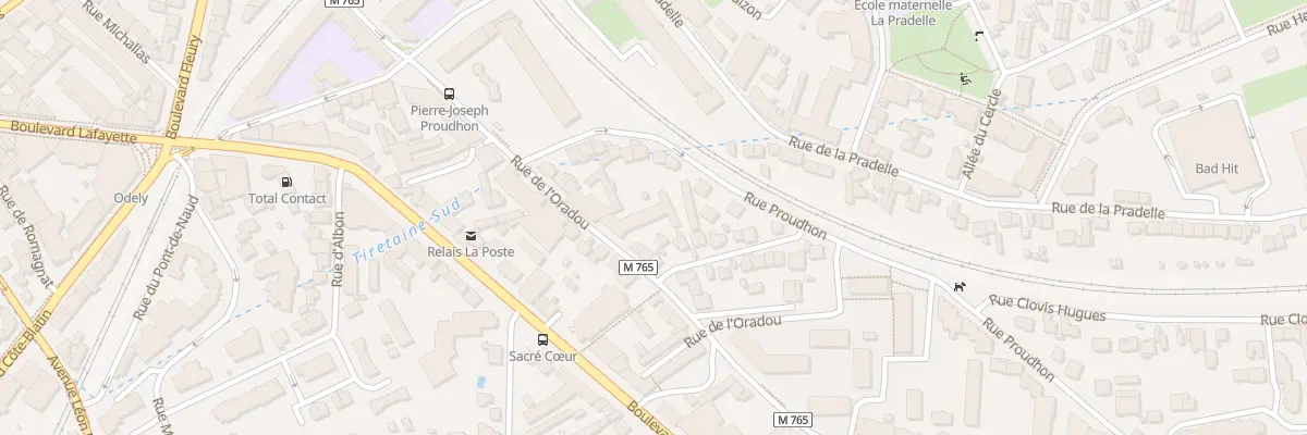 Plan du 31B Rue de l’Oradou à Clermont-Ferrand