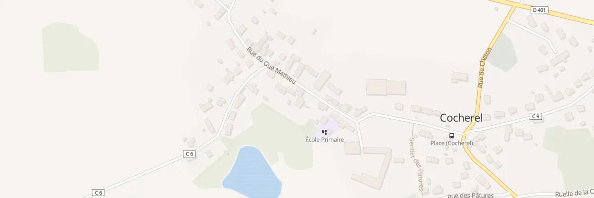 Plan du 15 Rue du Gué Mathieu à Cocherel