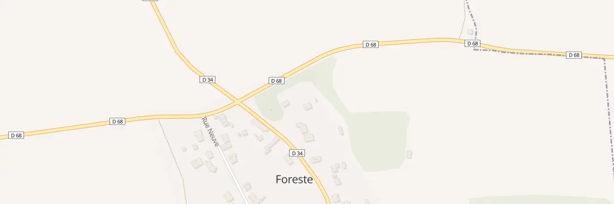 Plan du 10 Rue du Pavé à Foreste