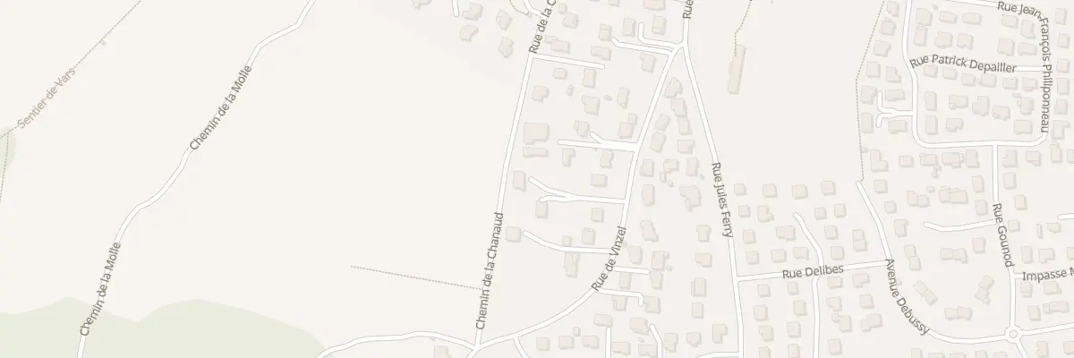 Plan du 22 Rue de Vinzel à Cébazat
