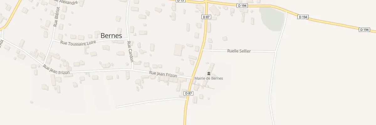 Plan du 16 Rue de Flechin à Bernes
