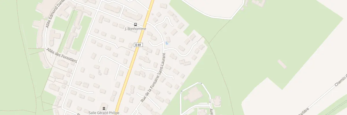 Plan du 2 Sq Chopin à Villers-Cotterêts