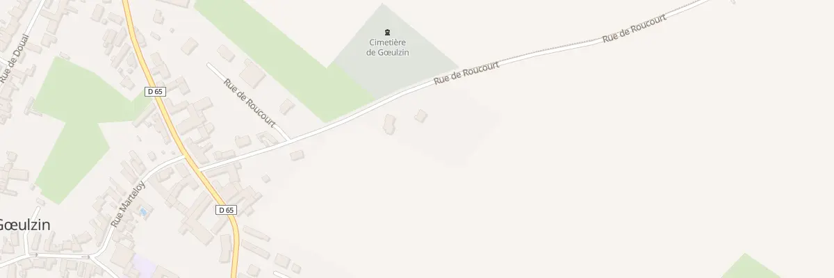 Plan du 198 Rue de Roucourt à Gœulzin
