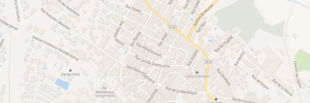 Plan du 15 Rue Alfred de Musset à Cazouls-lès-Béziers