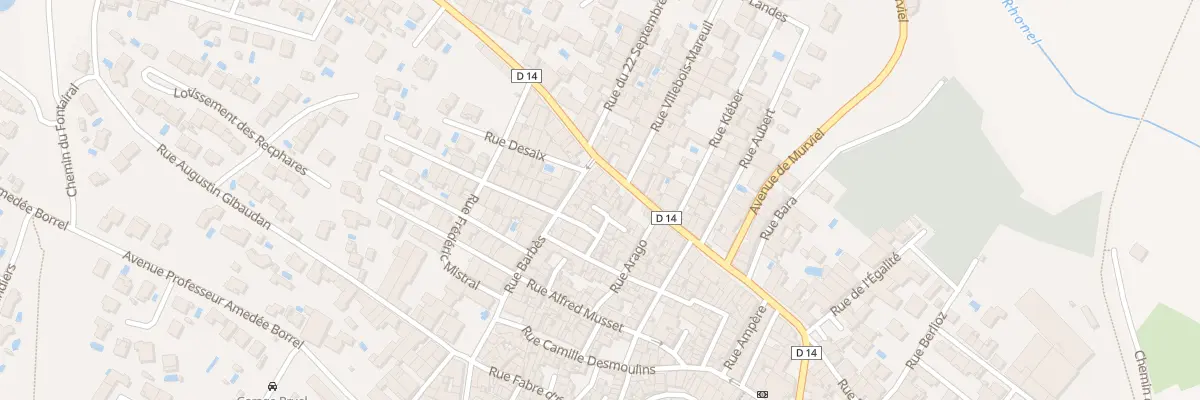Plan du 1 Rue Lamartine à Cazouls-lès-Béziers