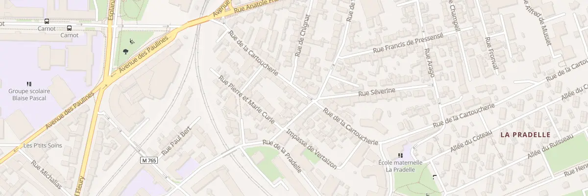 Plan du 32 Rue de la Cartoucherie à Clermont-Ferrand
