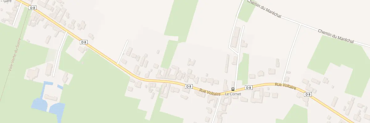 Plan du 142 Rue Voltaire à Raimbeaucourt