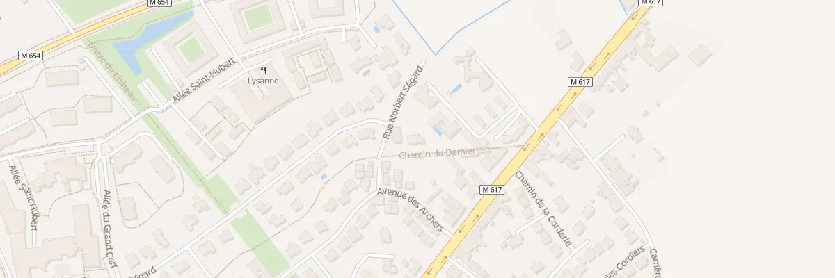 Plan du 36 Rue Norbert Segard à Bondues
